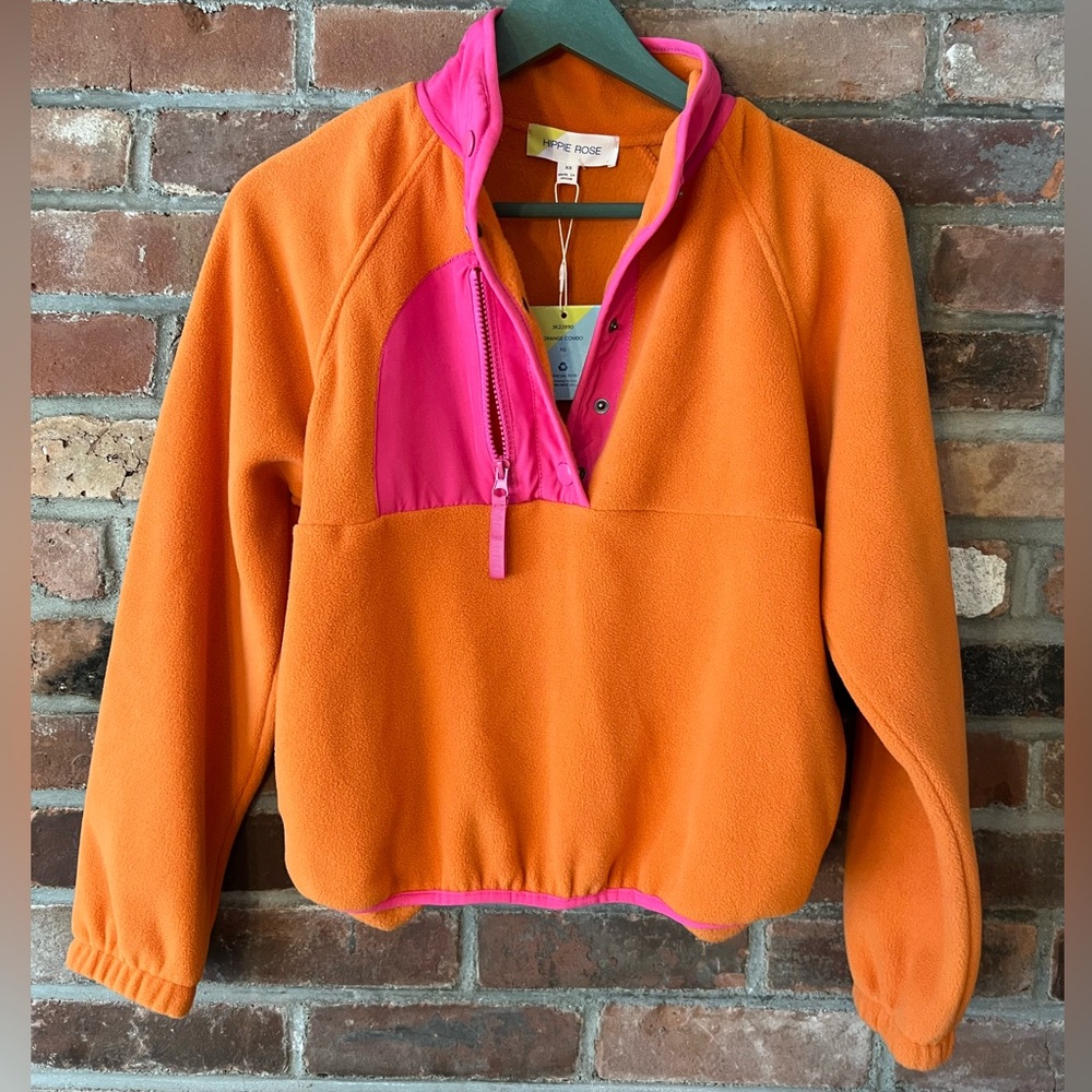 Hippie Rose Women’s Fleece Jacket